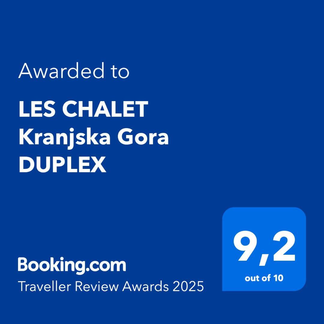 Les Chalet Kranjska Gora Duplex Εξωτερικό φωτογραφία